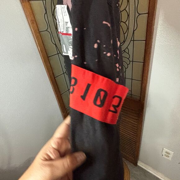 Krome Anarchy Crew Men's Pullover Goth Sweater Size L - Picture 9 of 12